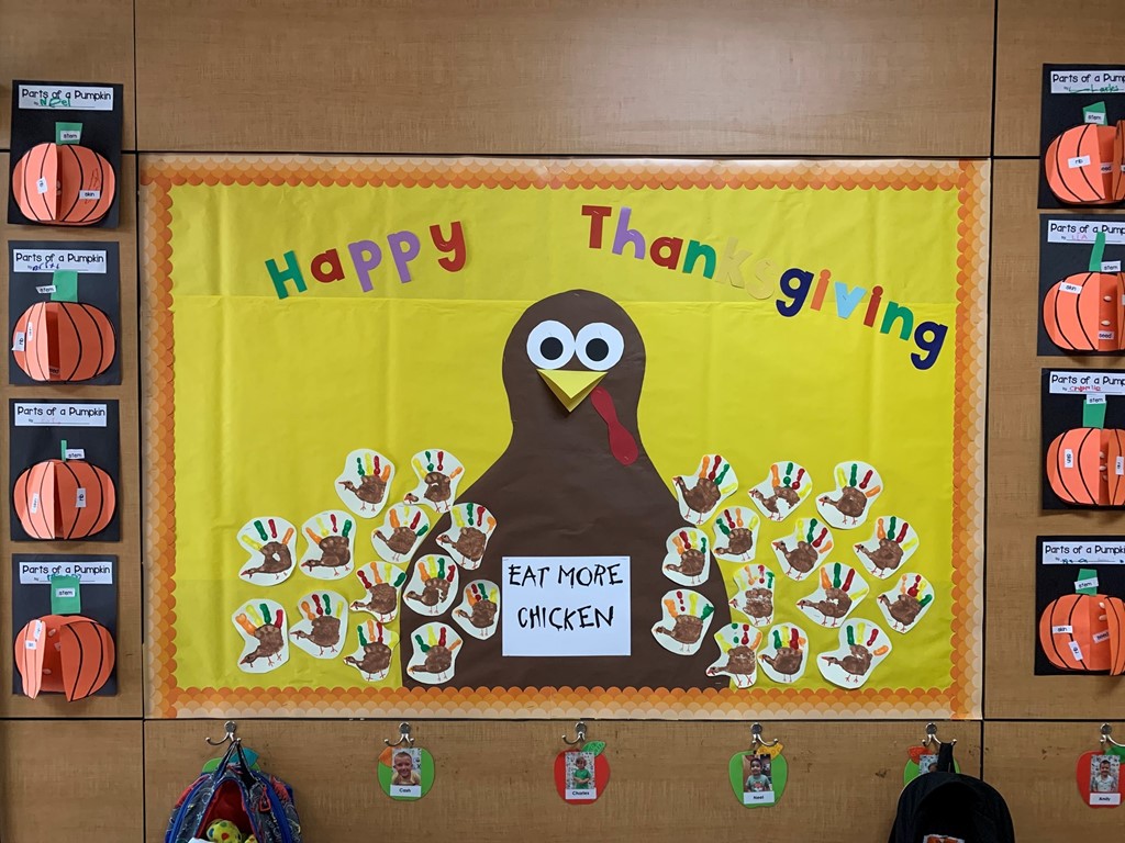 Happy Thanksgiving bulletin board