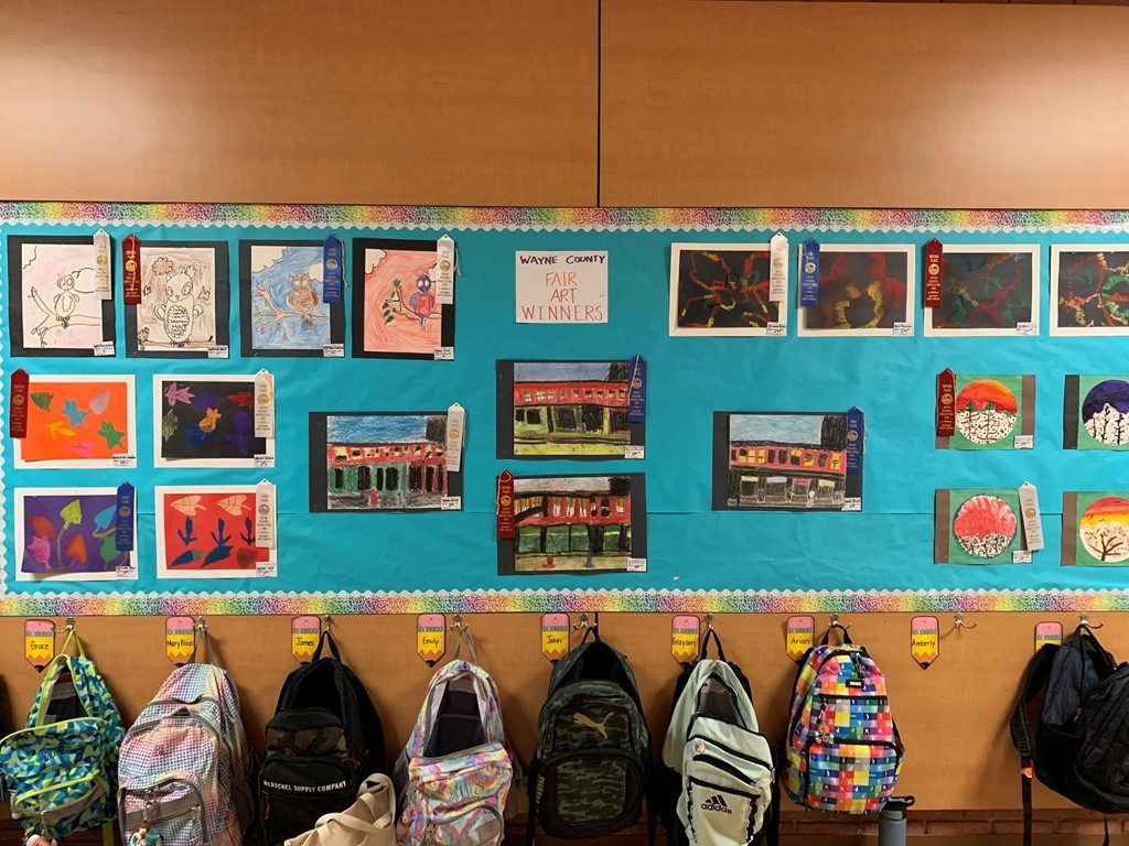 Wayne County Fair artwork winners