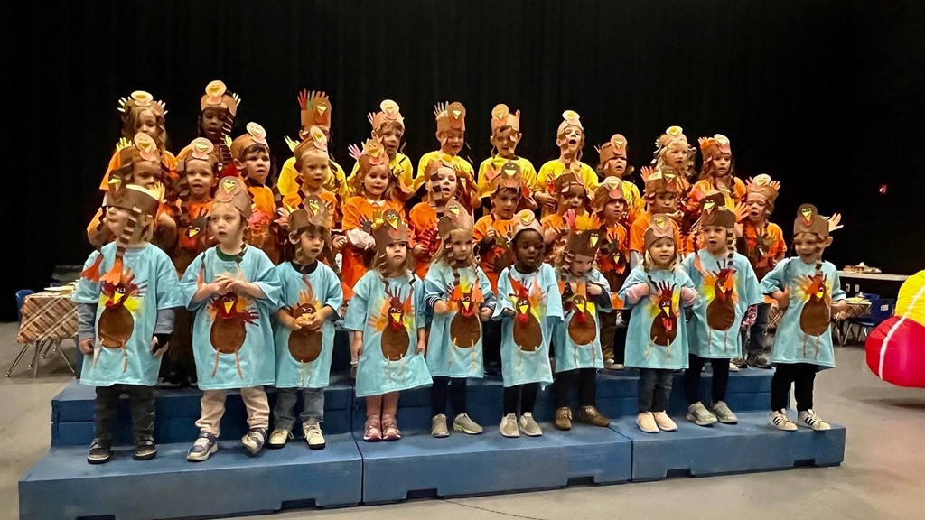 Early Years Thanksgiving Performance