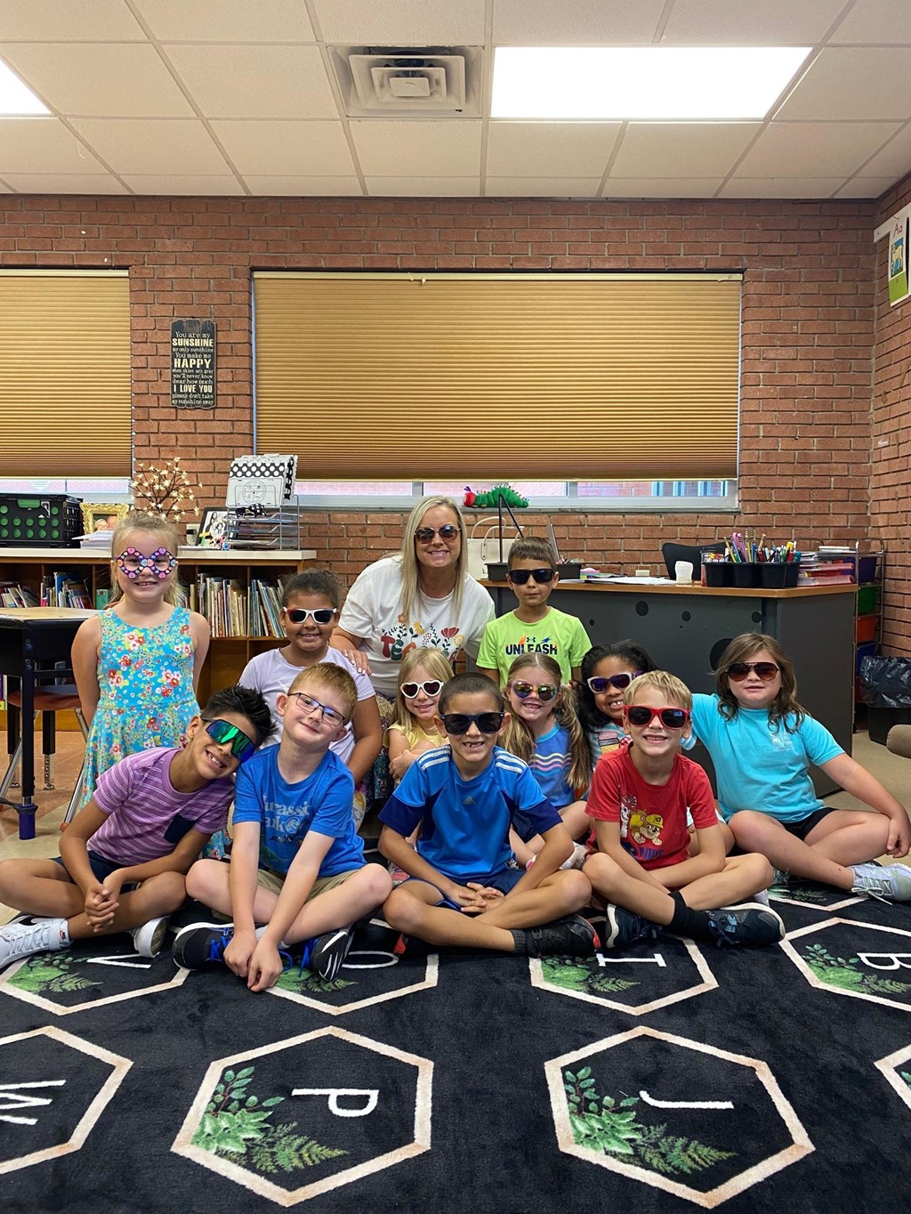 Ms. Mooring&#39;s classes futures so bright they gotta wear shades!