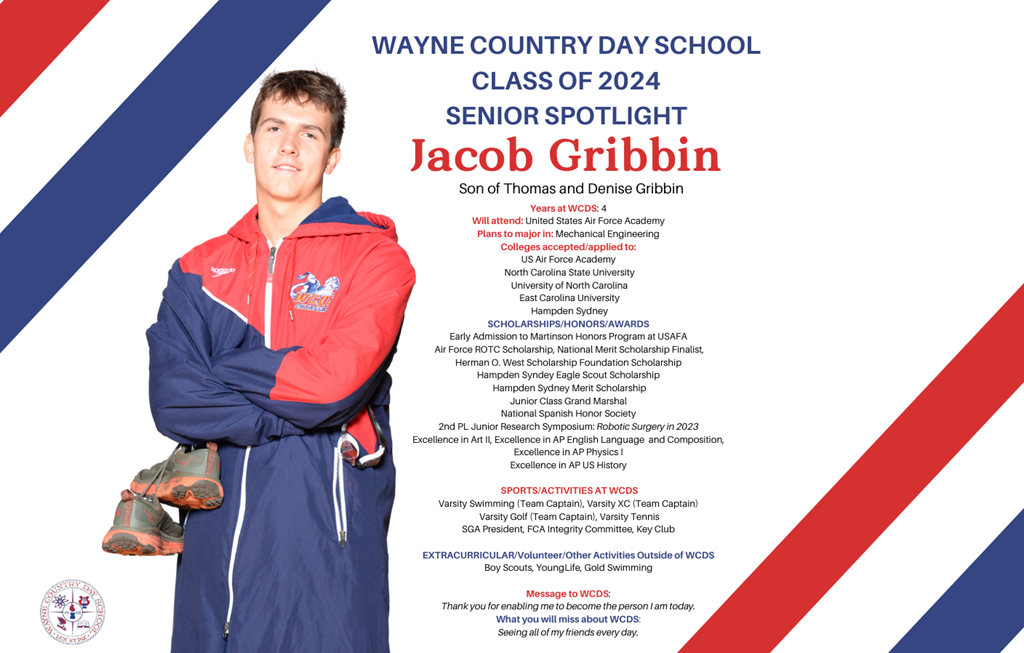 Jacob Gribbin senior spotlight
